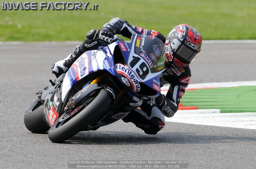 2009-05-09 Monza 1356 Superbike - Qualifyng Practice - Ben Spies - Yamaha YZF R1